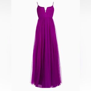 Monique Lhuillier Nyla Tulle Gown